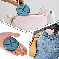 Vista 7 de Estuche de retención con orificios de ventilación, estuche protector bucal contenedor de almacenamiento dental (verde)