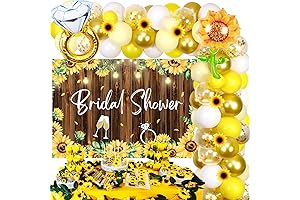 Yellow Sunflower Balloon Garland Arch Kit