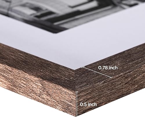 Vista 116 de eletecpro Juego de 10 marcos de fotos de 8 x 10 pulgadas, collage de fotos, decoración de pared, fotos de 5 x 7 con paspartú o de 8 x 10 pulgadas