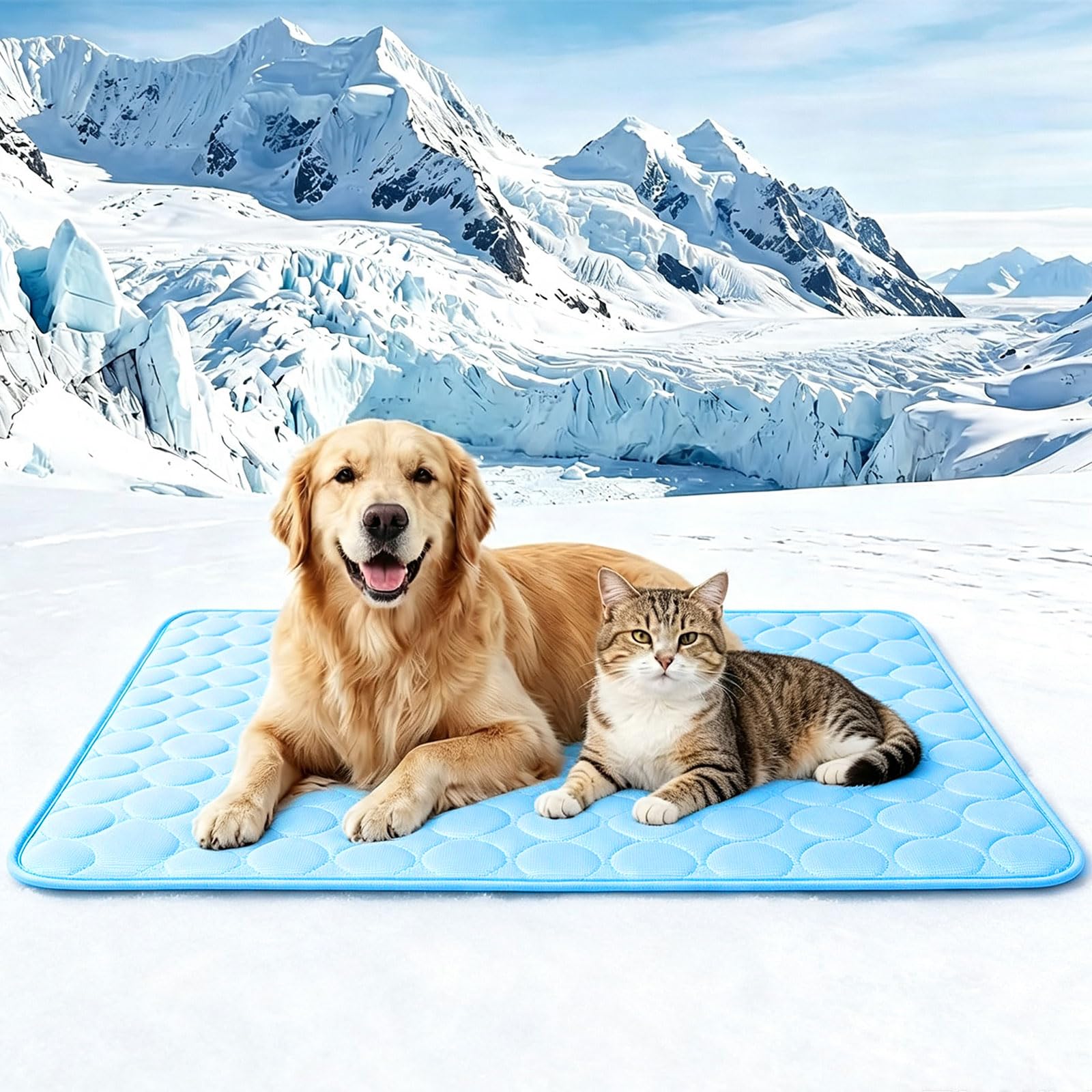 Buzab Kovah Dog Cooling Mat | Cooling Mat for Dogs XL - 100 * 70cm