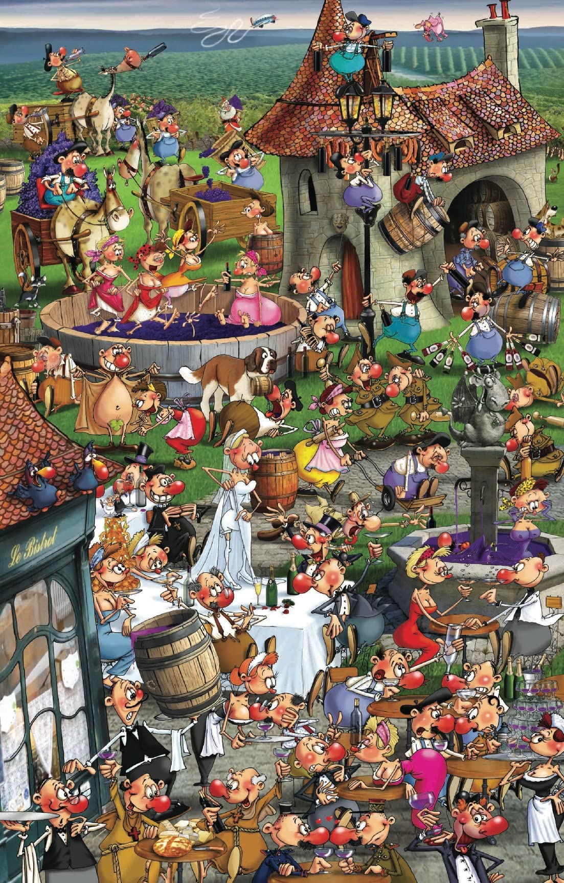 Amazon.com: Piatnik 00 5352 Ruyer - Story of Wine Puzzle : Toys & Games amazon-com-piatnik-00-5352-ruyer-story-of-wine-puzzle-toys-games