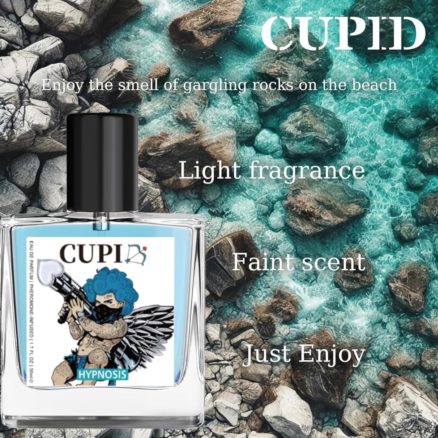 Amazon | キューピッド ヒプノシス EDP コロン メンズ 3.0 フェロモン