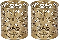 Vista 14 de EasyPAG Soporte para Bolígrafos Negro para Escritorio, Paquete de 2 Organizadores Redondos para Lápices, Soporte para Cepillos para Tocador