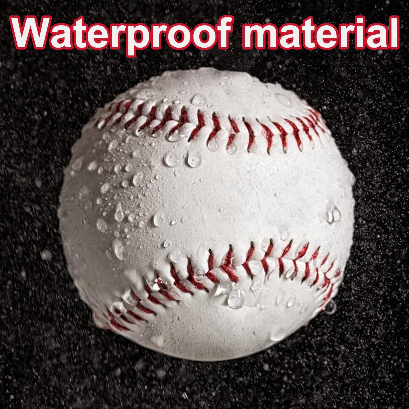 Pelotas de béisbol profesional cosidas a mano 9 pulgadas para adultos y jóvenes
