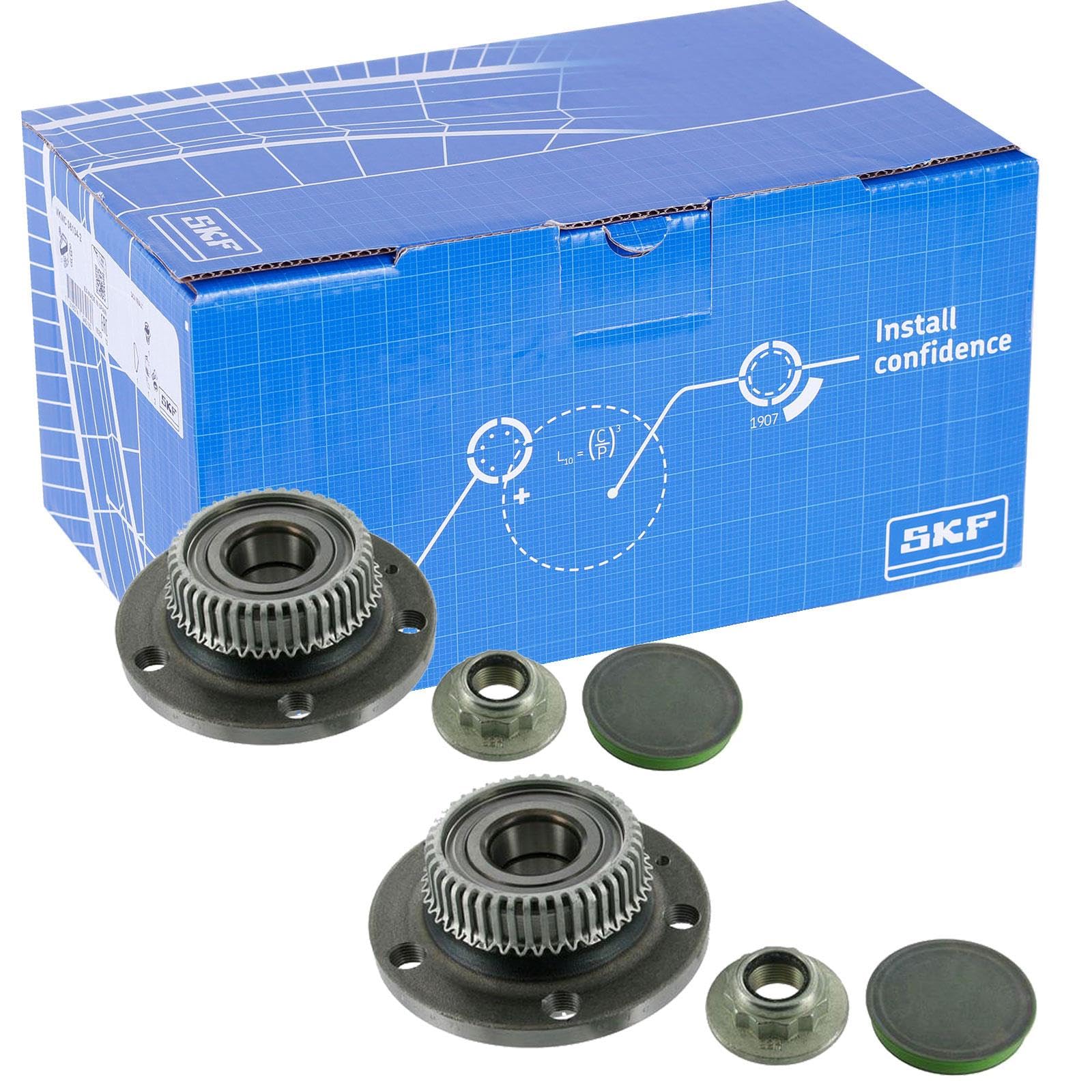 SKF Radlagersatz +spezial-Nuss hinten | VKBA 3456 + 10646 (bgs SW30mm 12-Kant) für A3 8L TT 8N Golf 4 Beetle