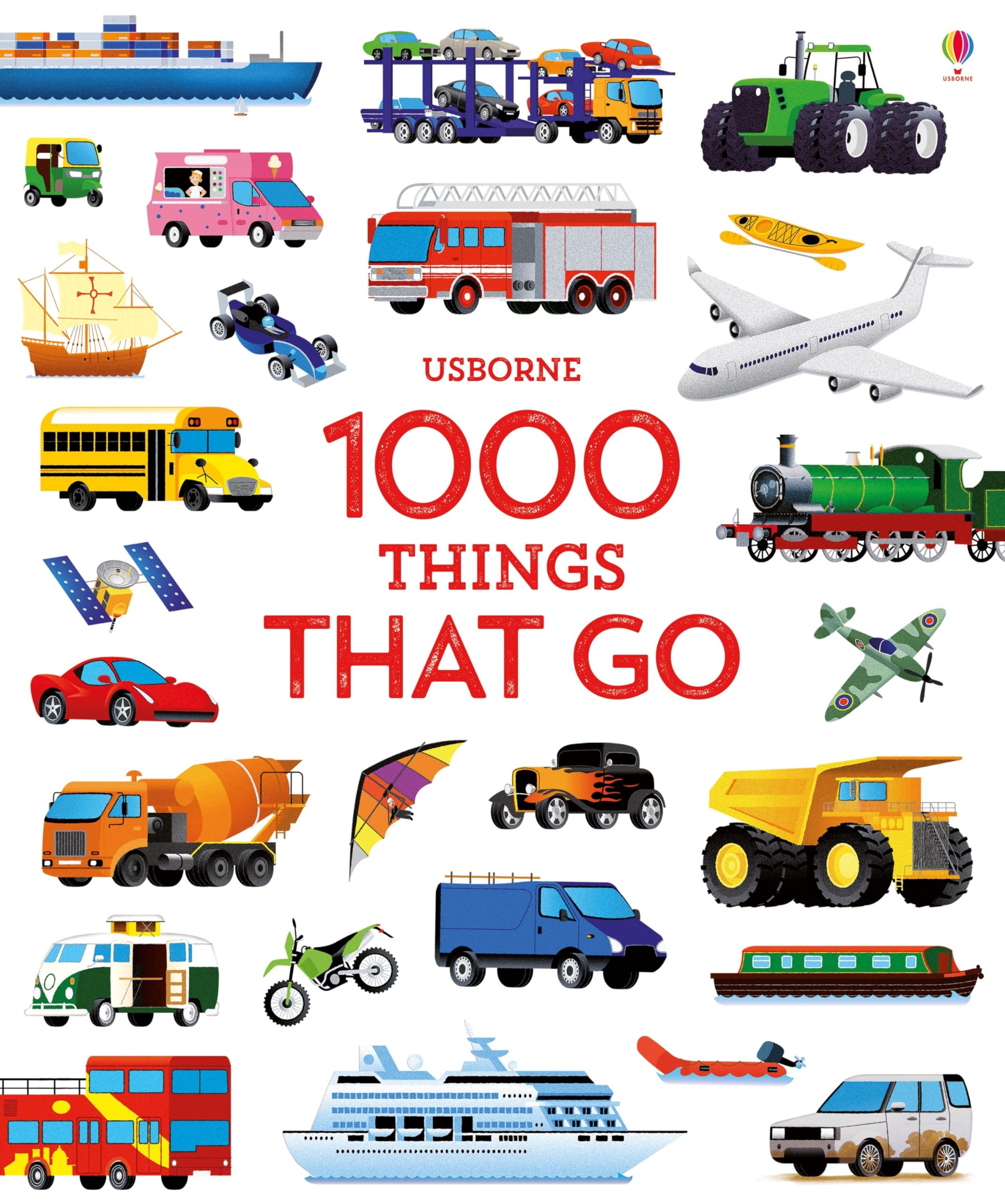 1000 Things That Go (1000 Pictures) Hardcover – 4 Oct. 2018