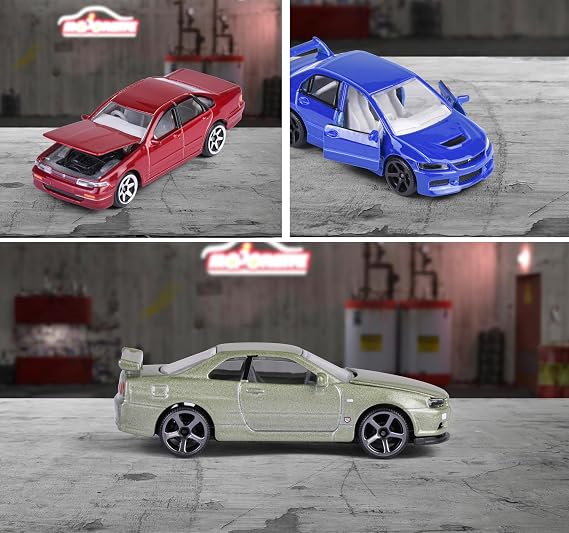 Majorette -Luxury Cars Japan Series, 6-Sort.