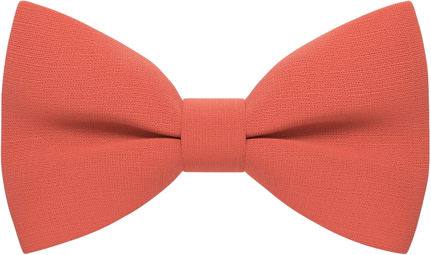 Bow Tie House Linen Men's Classic Pre-Tied Bow Tie Formal Solid Tuxedo