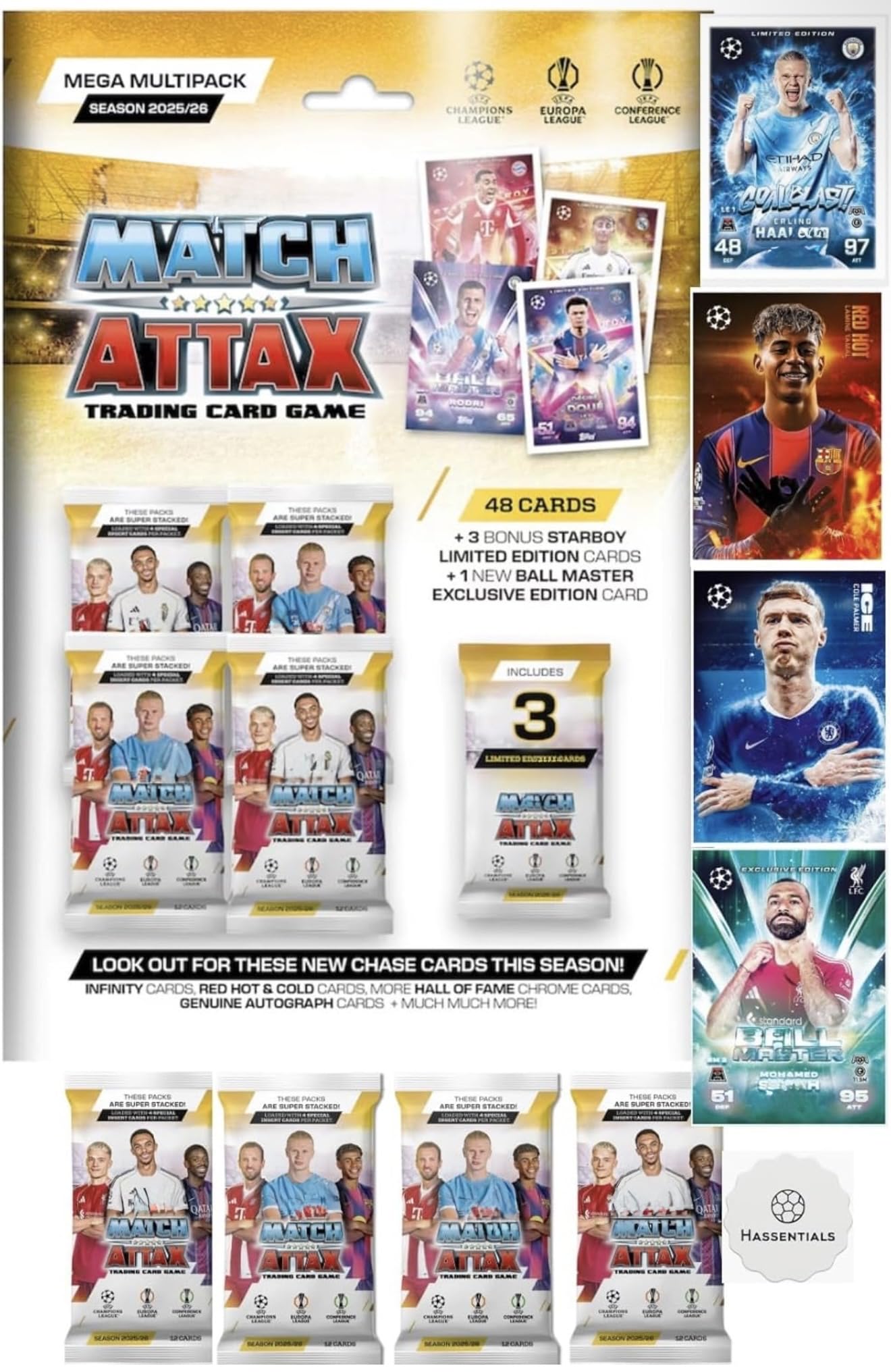 AsONE RAP TAG MATCH 全6枚セット 初回特典付き Amazon.com: Match Attax New Mega Multipack 25/26 Soccer Cards