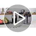 WAWORIO Mixer Smoothie Maker, 700 Watt Standmixer Smoothie Mixer, Multifunktion Smoothiemaker/Fleisch Zerkleinerer/Ice Crusher/Kaffeemühle mit 570ml Sport-Flasche BPA frei Tritan – Bild 8