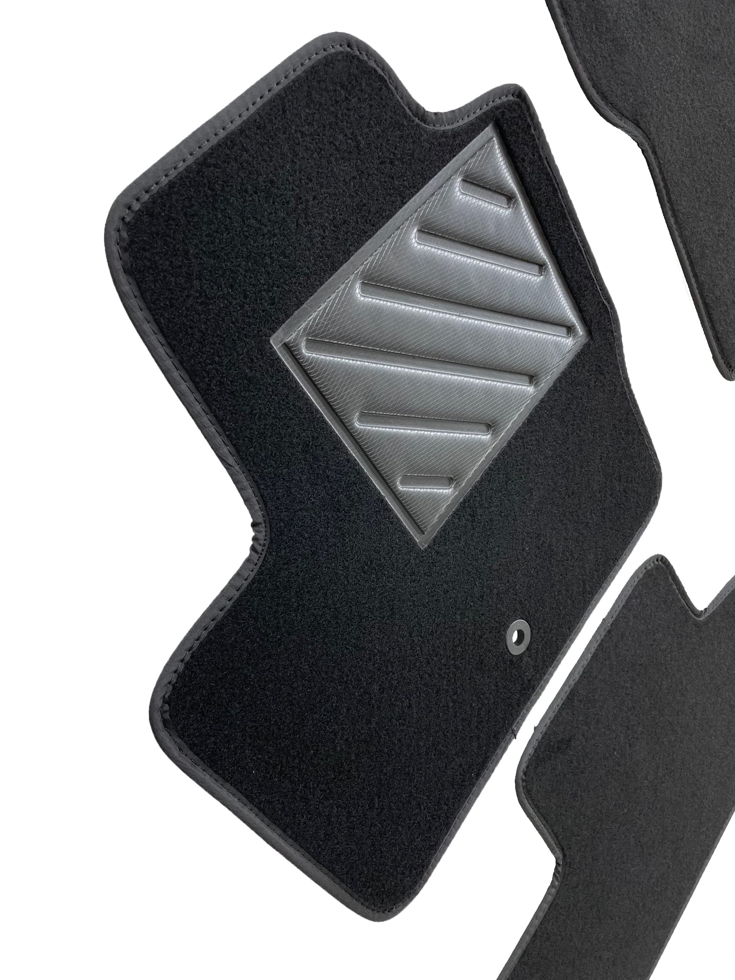 Alfombrillas para Land Rover Freelander 2 2007-2012 a Medida, Antideslizantes, talonera de Goma Reforzada, Botones de fijación