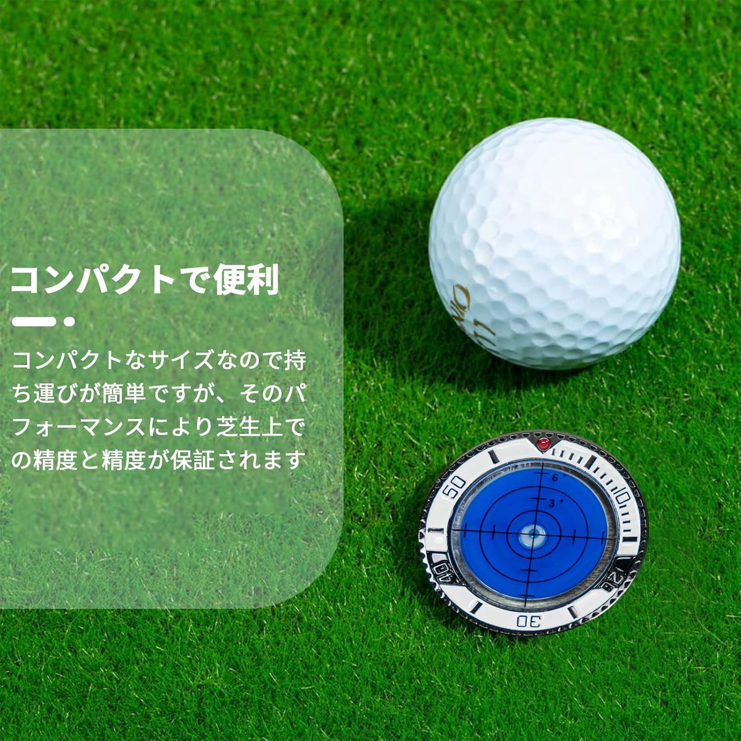 Amazon.co.jp: bardsxgfg(あき) ゴルフ マーカー 水平器 非磁性