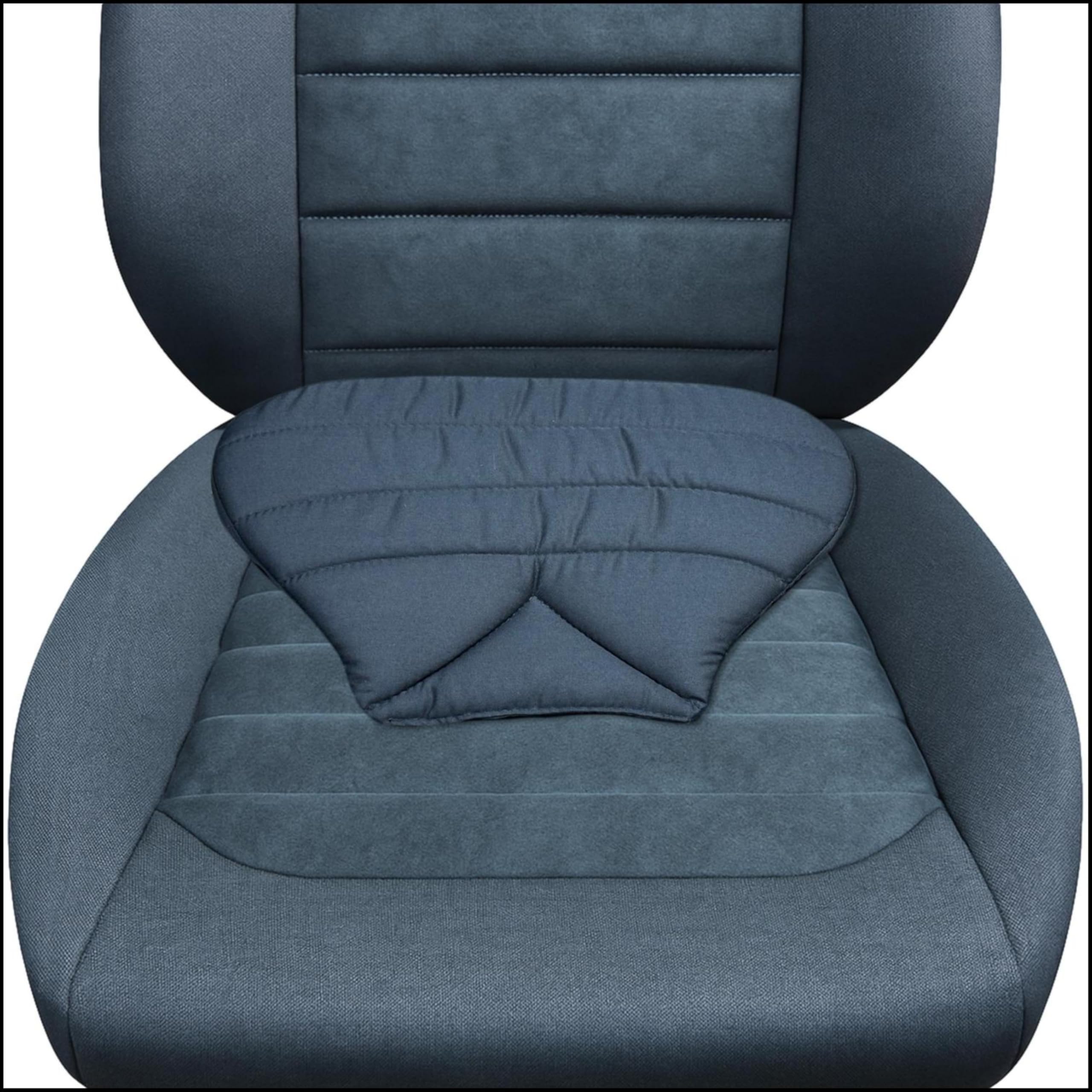 Sitback - Cuscino a cuneo per auto, colore nero
