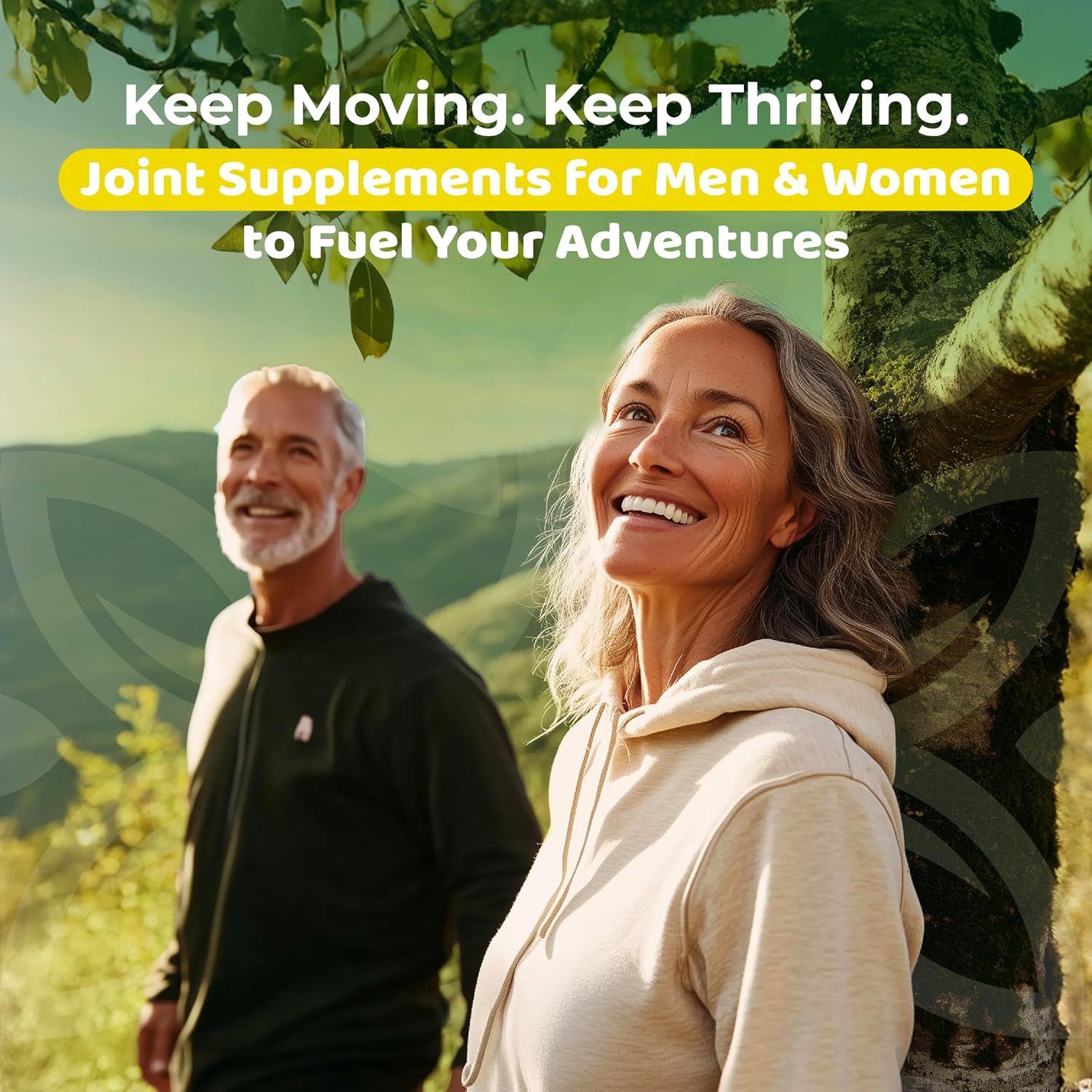 Motion Bliss Joint Supplements for Men & Women - Joint Health Support - with NEM, Calcium, Boswellia Serrata Extract, Collagen & More - 3.67 Oz - 30 Servings - Citrus Zest Flavor