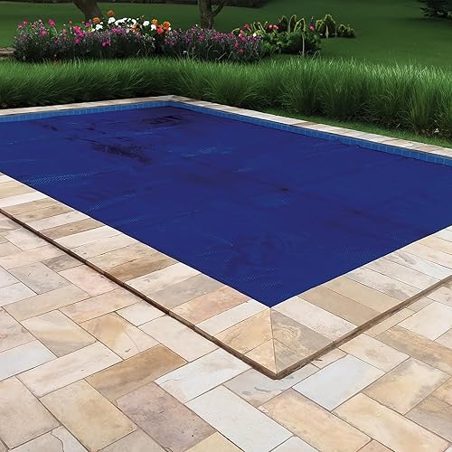 Miniatura 2 de In The Swim Cubierta solar rectangular premium Plus de 24 x 44 pies para piscina solar de 12 mil para calefacción solar sobre el suelo y piscinas