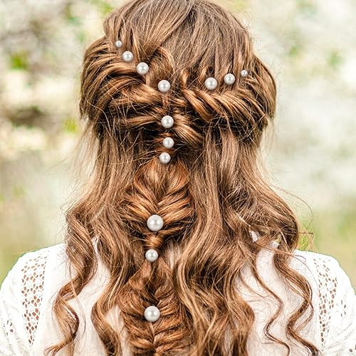 Miniatura 7 de 36 horquillas de pelo de perlas, perlas de novia, preales de boda para el cabello, perlas, alfileres de perlas para el cabello de boda para mujeres
