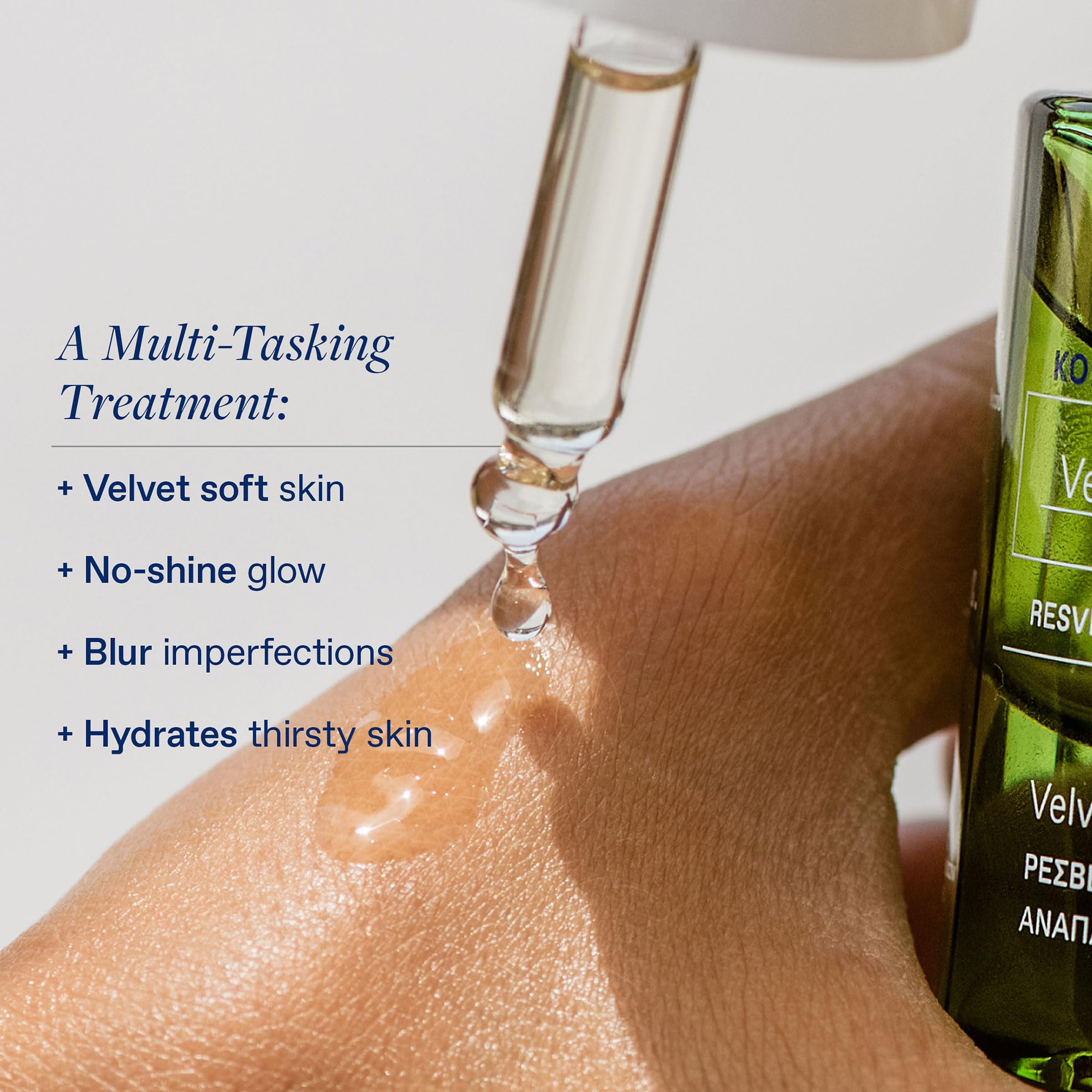 Korres Santorini Grape Velvet Skin Drink o równomiernym odcieniu skóry dla promiennej skóry, 30 ml