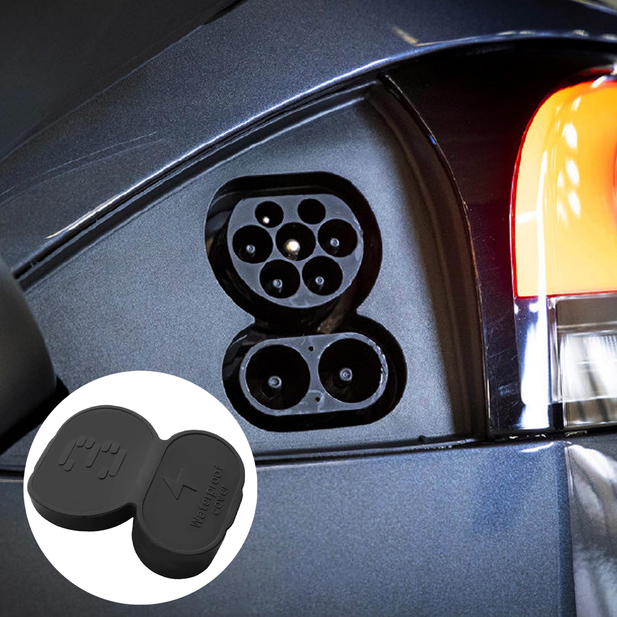 Coperchio Antipolvere Per Ricarica Tipo 2 EV - Protezione Per Stazioni Di Ricarica Veicoli Elettrici - Foto 9