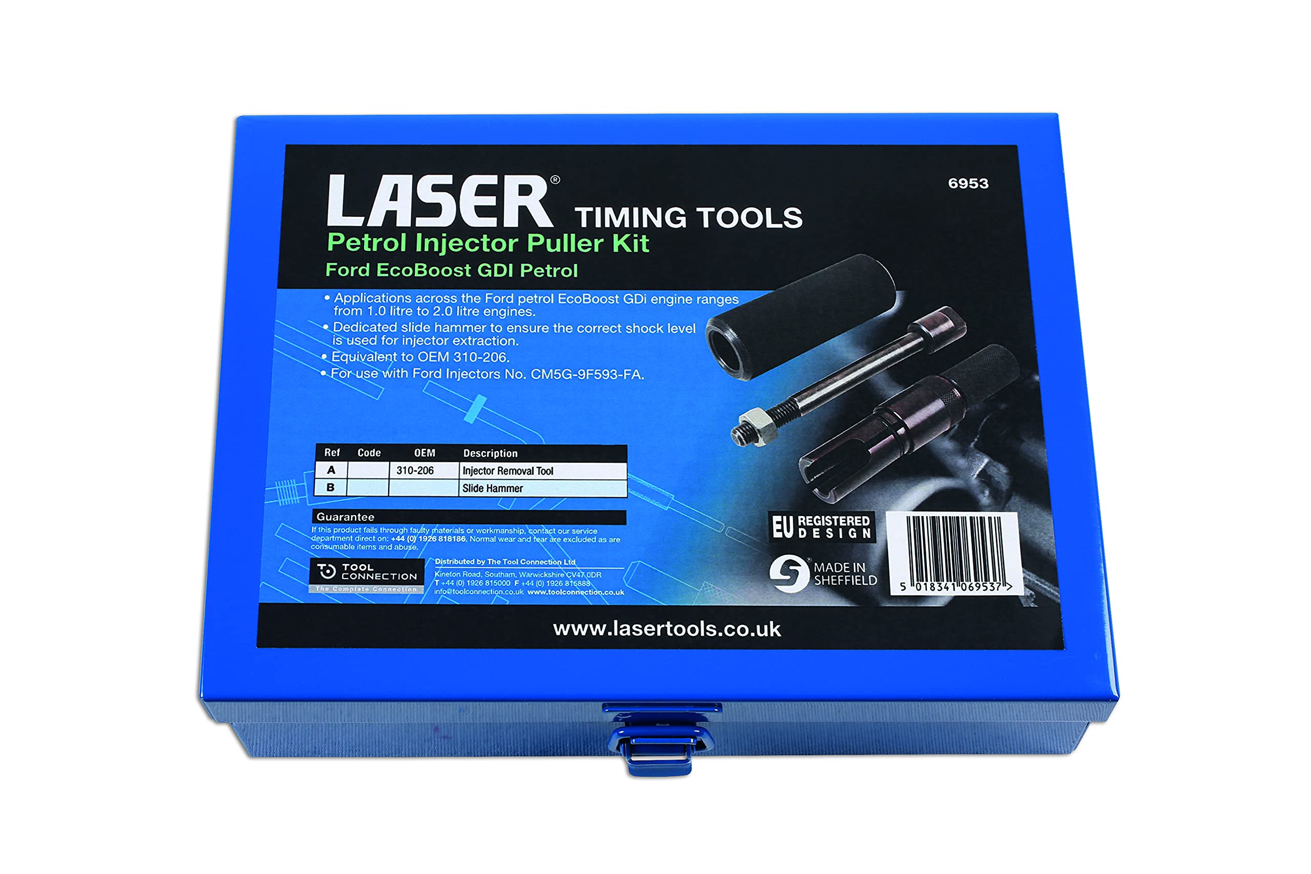 Amazon.com: Laser 6953 Injector Puller Kit Ford EcoBoost GDI
