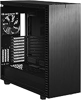 Vista 18 de Fractal Design Define 7 XL Negro de aluminio / acero cepillado sólido E-ATX Carcasa de computador de torre completa modular silenciosa