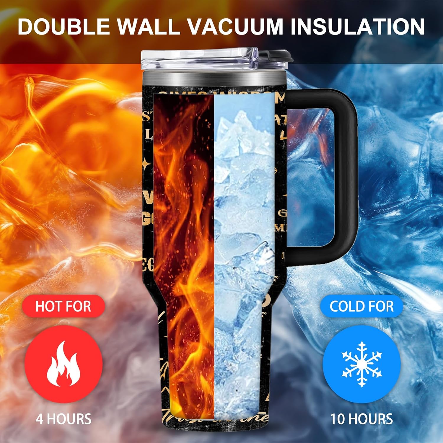 Christian Man Of God Tumbler for Men Jesus Religious Stainless Steel Insulated Coffee Cup God Mug 40oz - Image 6