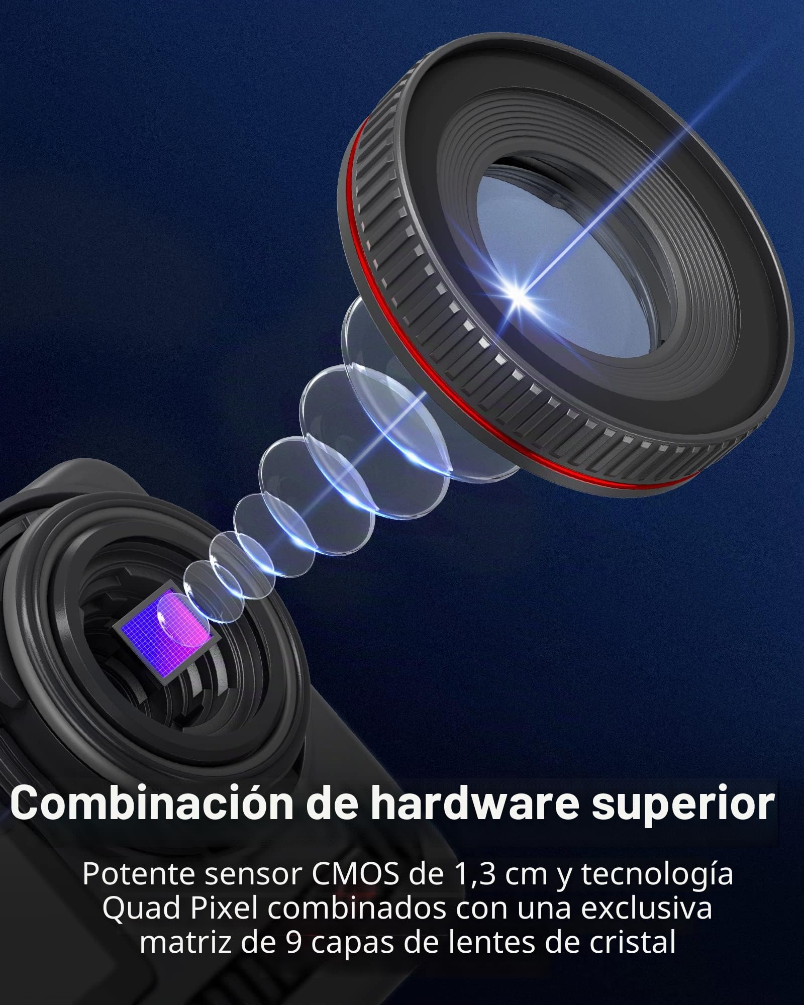 AKASO Brave 8 4K60FPS Cámara Deportiva, 48MP WiFi Cámara Acuatica Sumergible 60M con Estabilización SuperSmooth, Pantalla Táctil, Gran Angular, Zoom 8X, 16x Slo-mo, 2*1550mAh Baterías Multi Accesorios | Cámara de Acción con Estabilización SuperSmooth, Pan