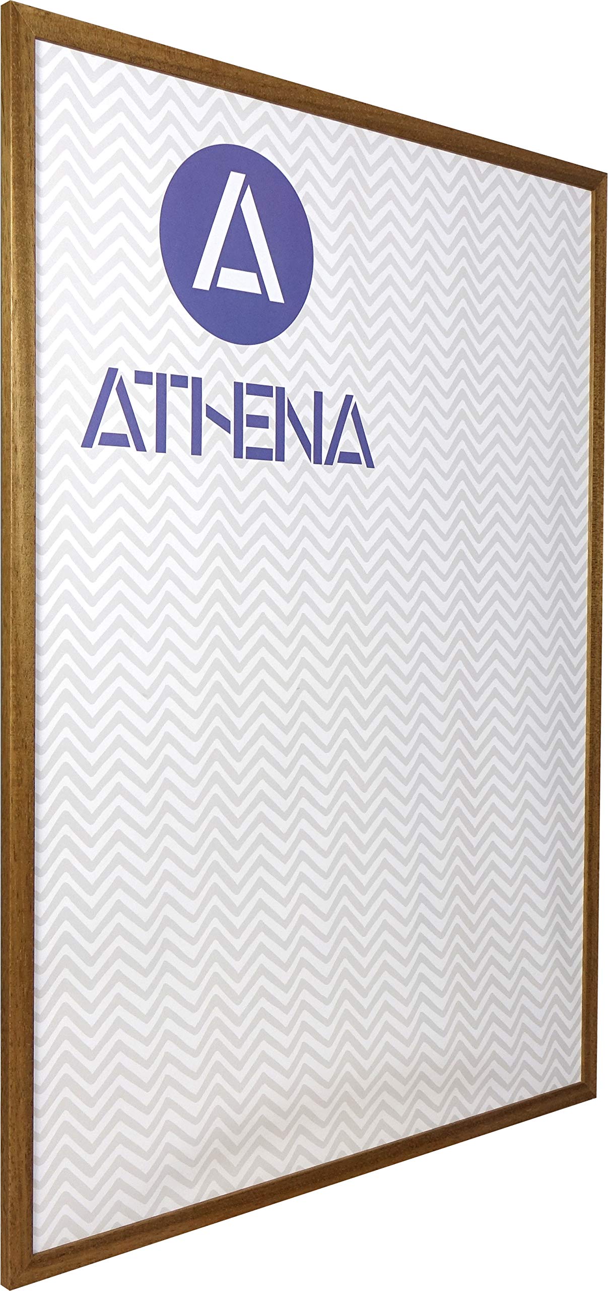 Athena Oak Honey Thin Premium Wood Picture Frame - 50 X 60Cm - Photo Frame - With Clear Styrene Sheet & Wall Mounted Hook