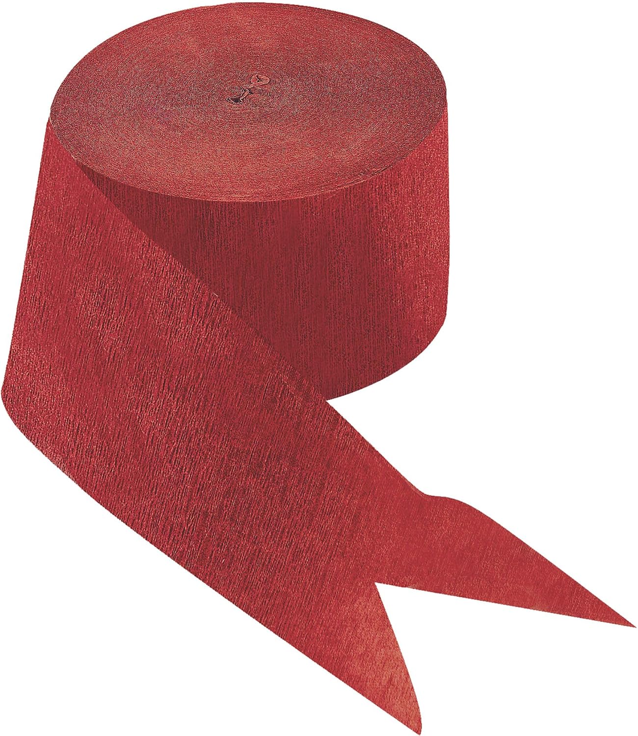 Red Paper Streamer - Party Decor - 1 Piece