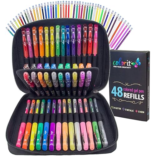Gel Pens For Coloring Sets Amazon Com
