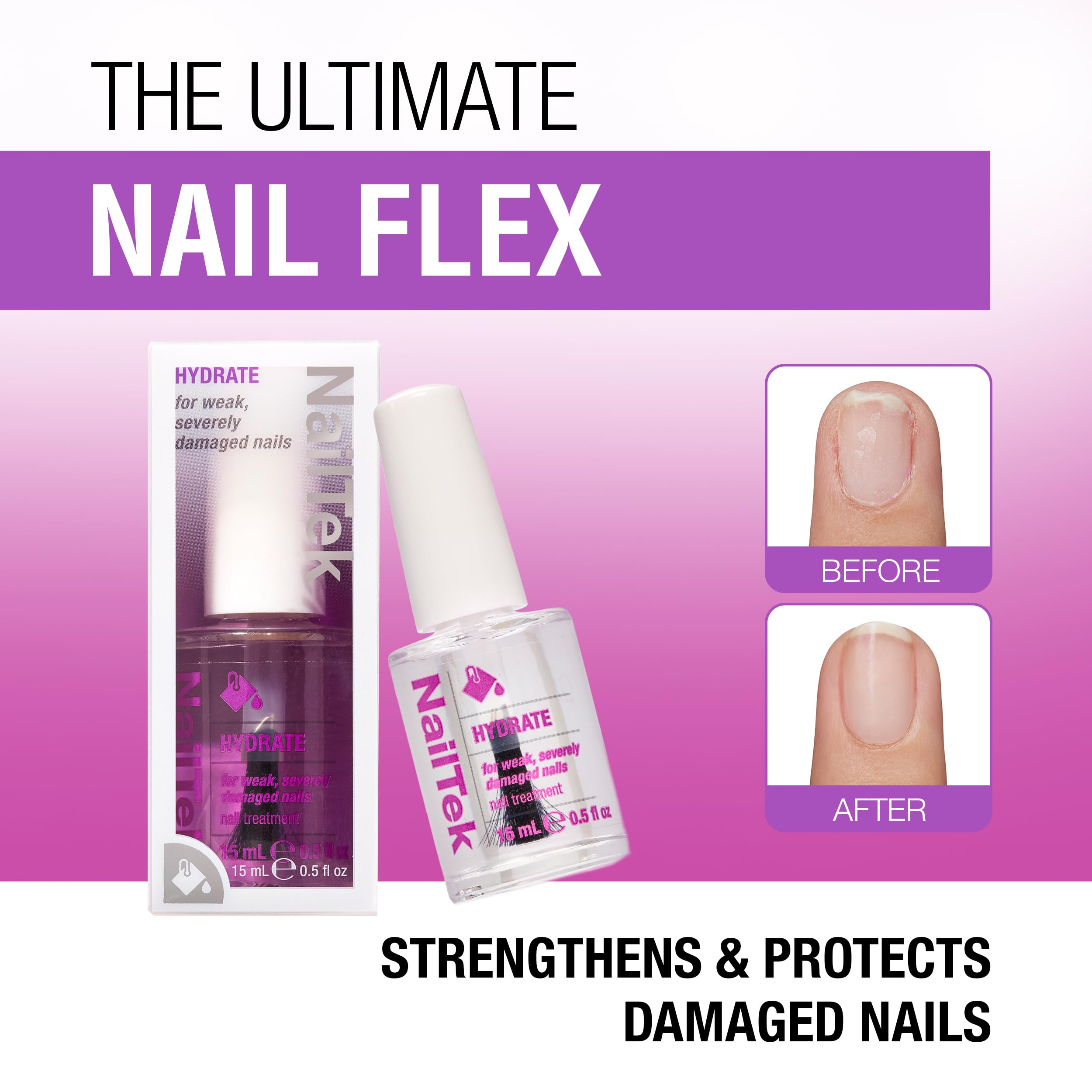 【新品未開封品】ネイルテック　ハイドレート　6本　薄め液セット Amazon.co.jp: NailTek Hydrate4 for weak ネイルテック ハイドレート4
