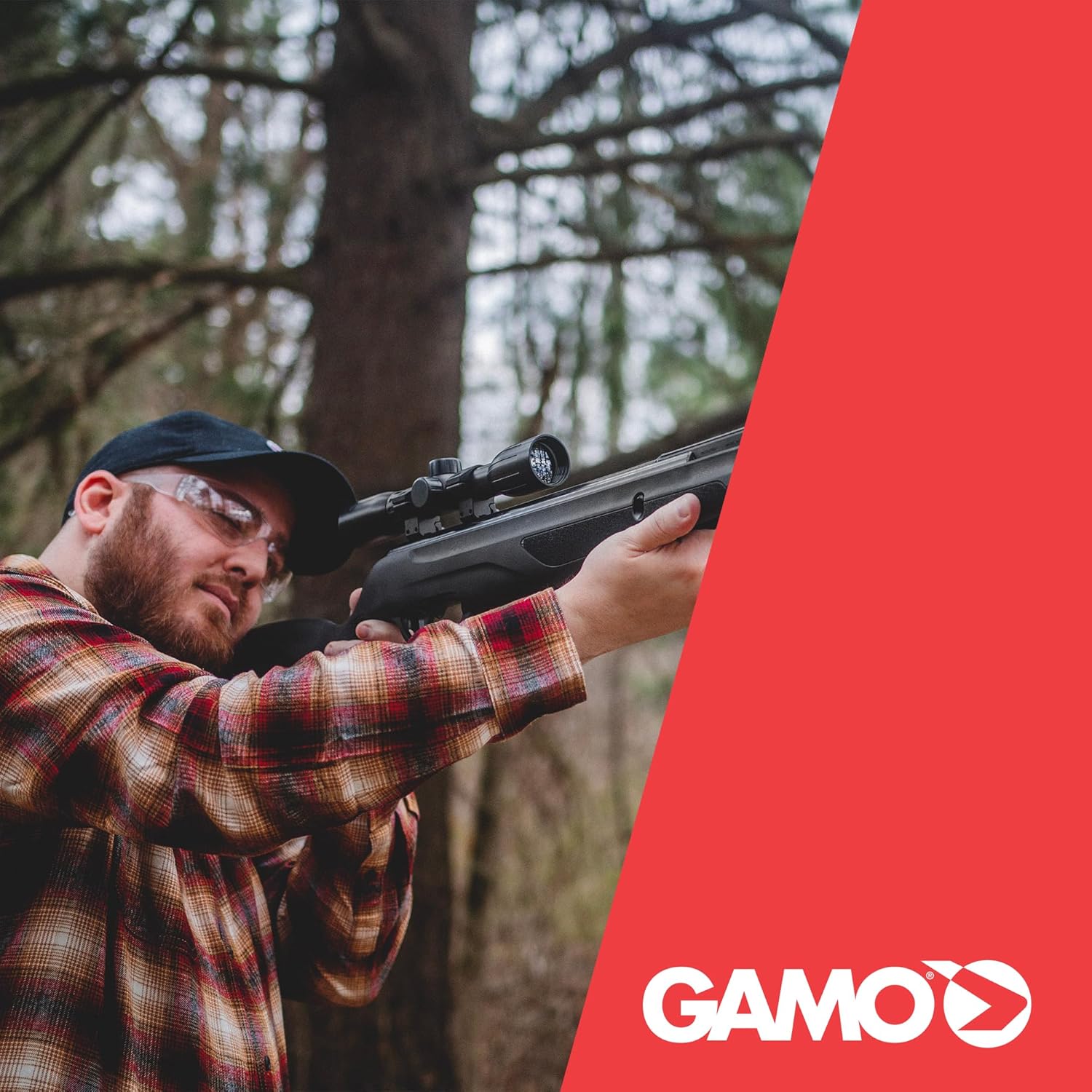 Gamo Wildcat Whisper Caliber Break Barrel Pellet Air Rifle - IGT Gas Piston