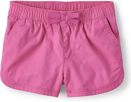 The Children's Place,And Toddler Girls Fashion Pull on Shorts,Baby-Girls,French Rose,4T