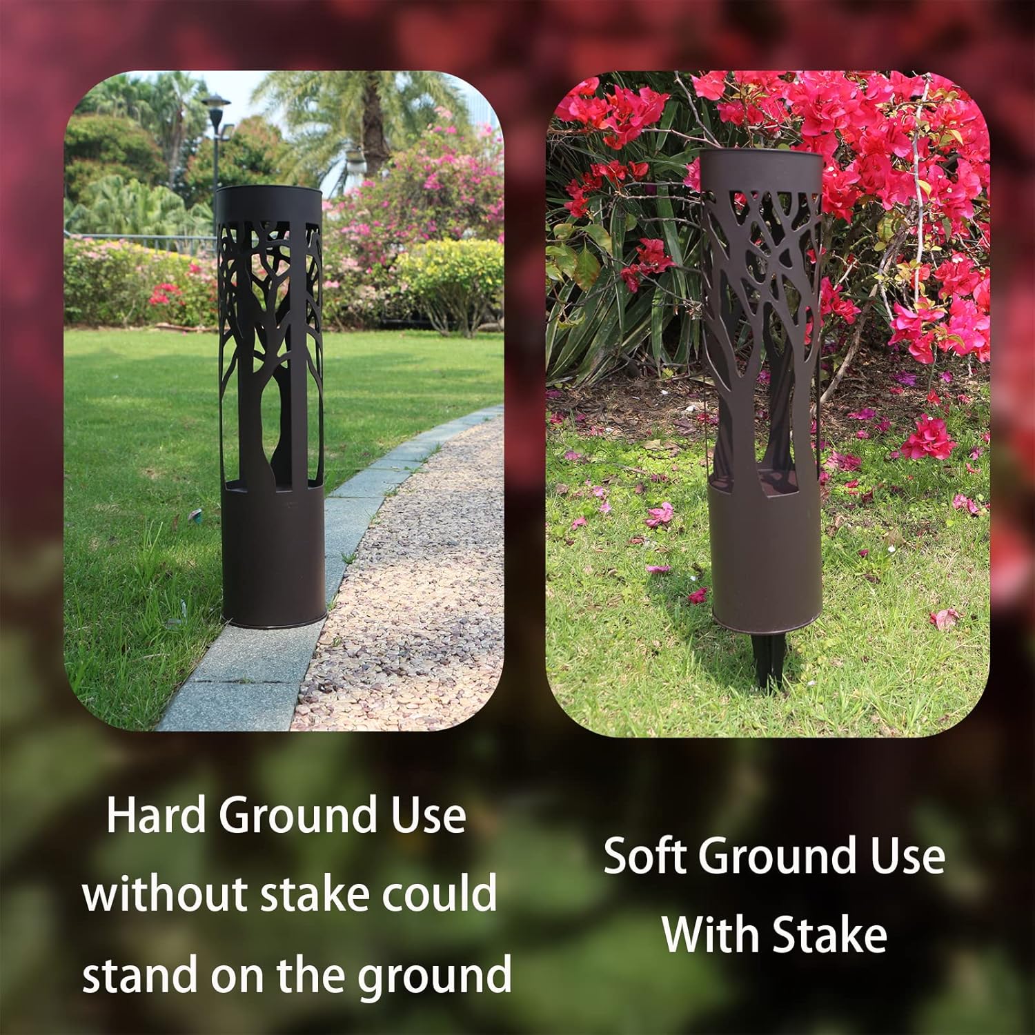 4 Pack Replacement Top Housing for PUMPSUN Solar Landscape Lighting