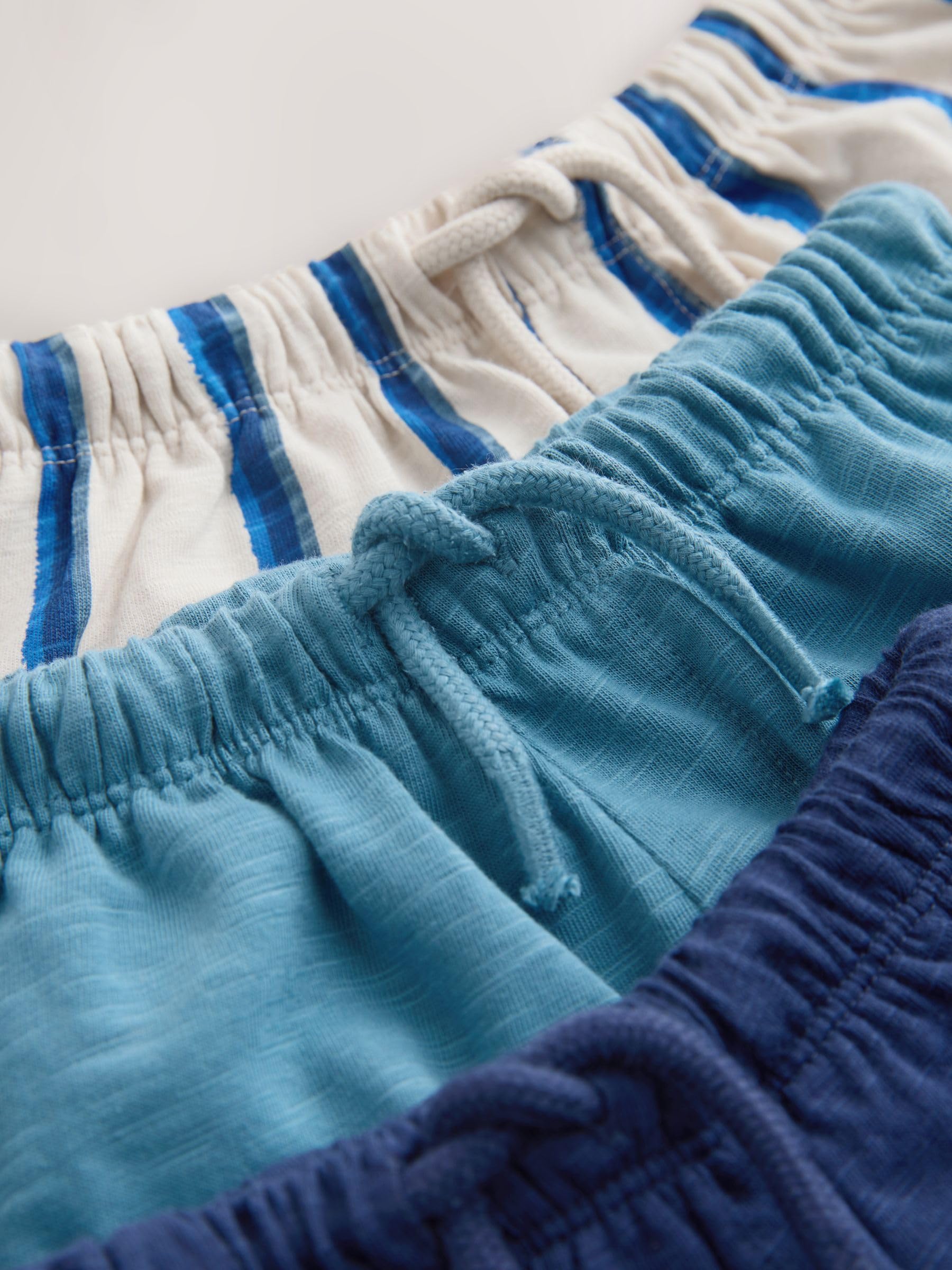 NEXT Ragazzo Confezione da 3 Pantaloni da Jogging a Righe