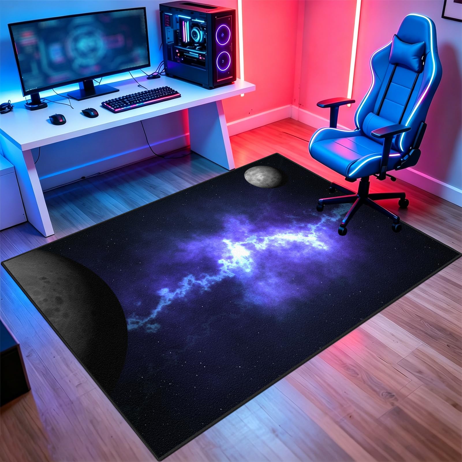 Tappeto Camera Ragazzo 3D Gaming Tappeti per Bambini Adolescenti Ragazzo Ragazze 130 x 190 cm Ragazzi Tappeti Camera da Letto Soggiorno Gaming Gamer Mat rug Salotto Bagno Cucina