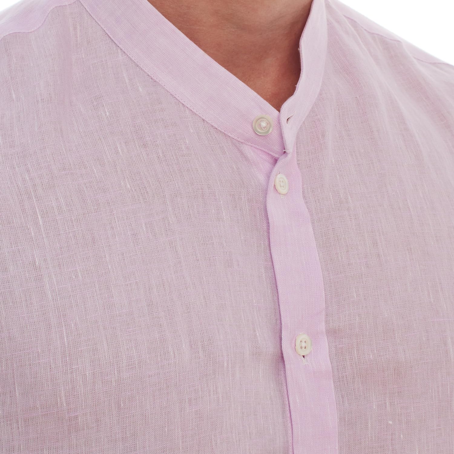 Emporio Armani Camisa de Lino Manga Larga 51SMGL para Hombre