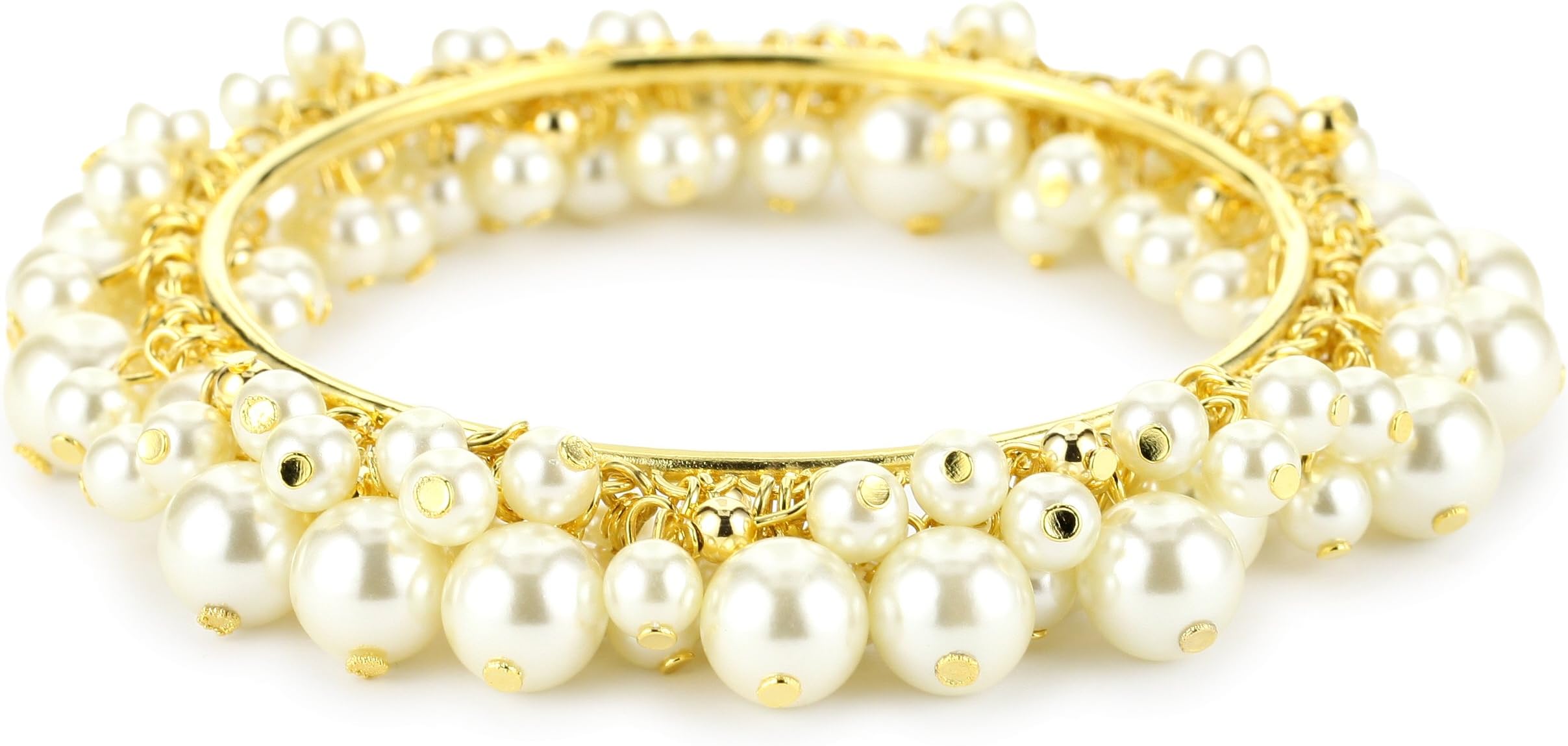 Joanna Laura Constantine Pearl Bead Bangle Bracelet