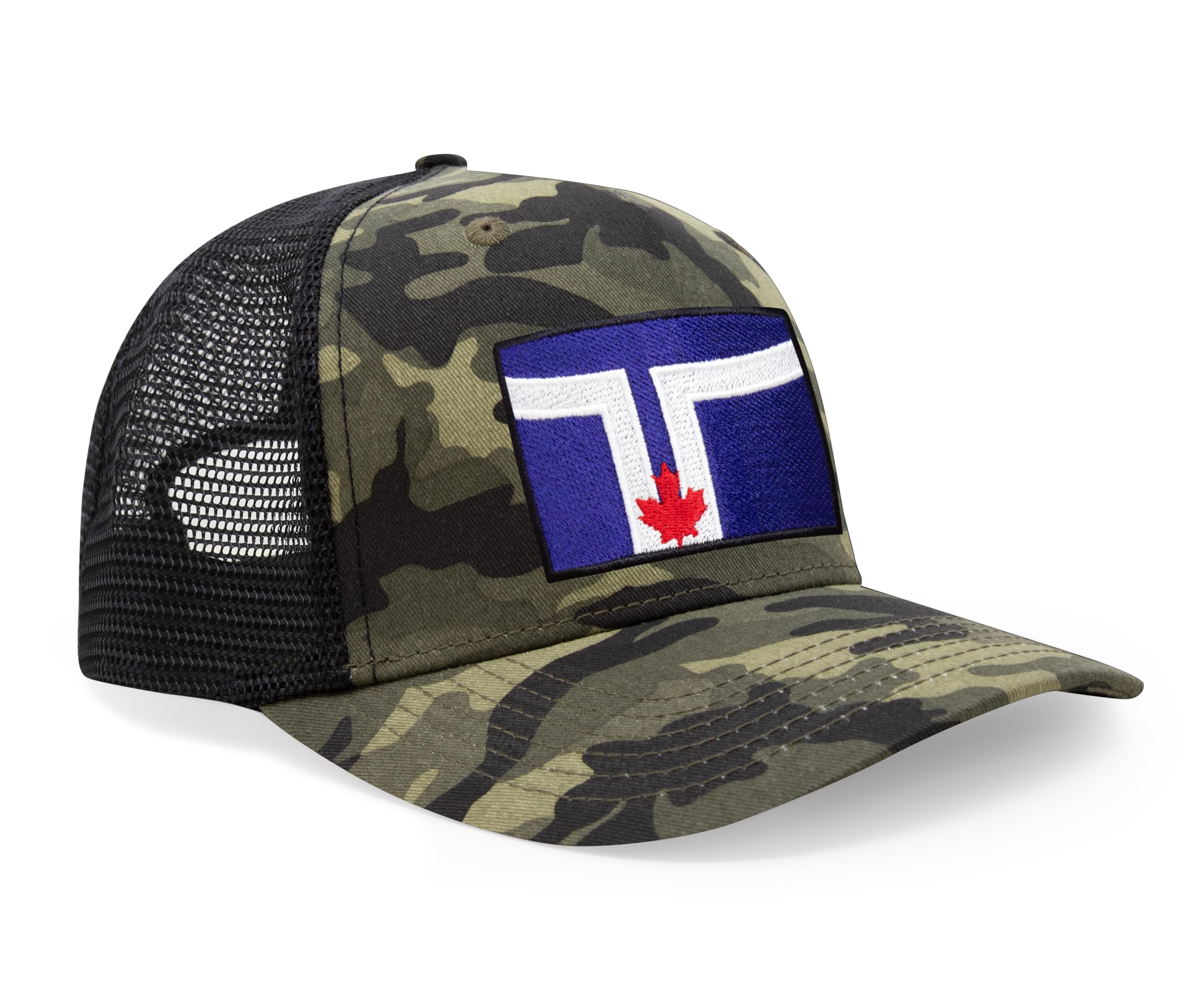 International Tie City Hat for Men and Women, Adjustable Snapback Trucker Baseball Cap with Embroidered Patch