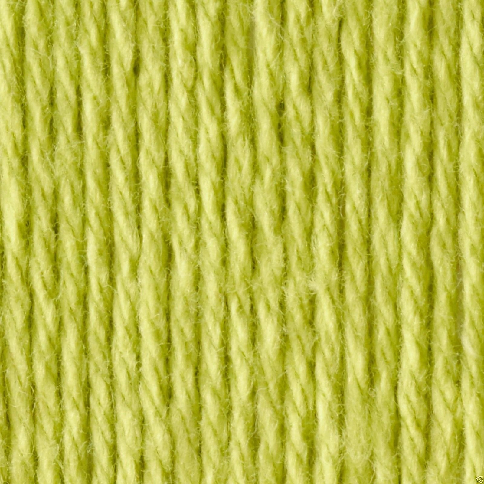Lily Sugar 'n Cream Aran Knitting Wool Yarn 70.9g - 1712 Hot Green