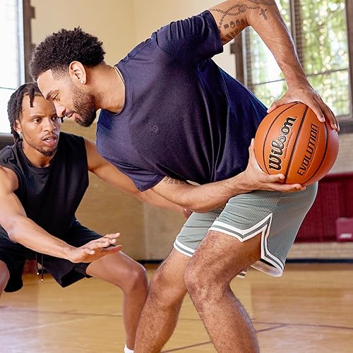Miniatura 10 de WILSON Evolution - Balones de baloncesto para interiores, tamaño 5, tamaño 6 y talla 7