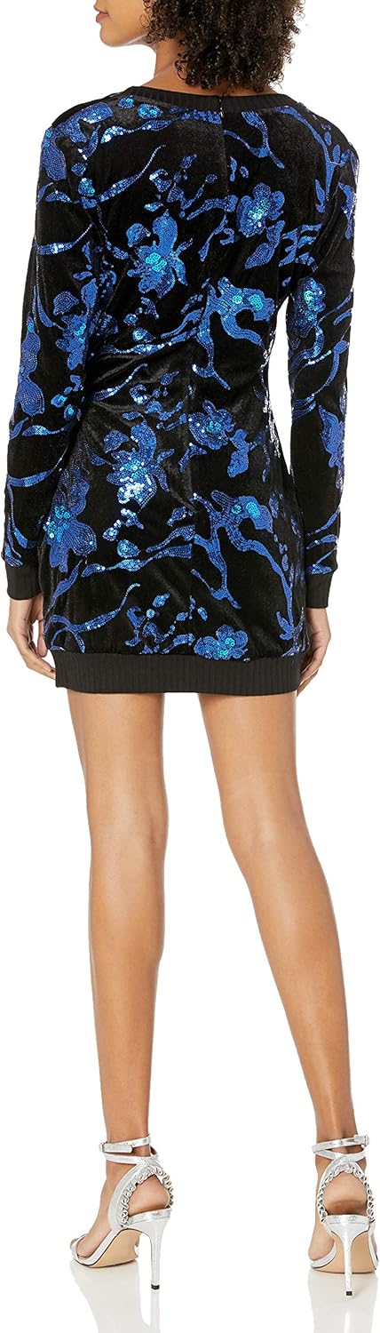 Women's Cory Long Sleeve Stretch Mini Dress - Image 2