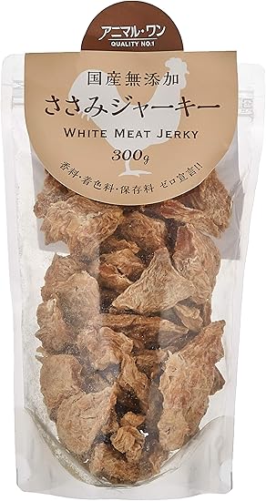 Amazon アニマル ワン 犬用おやつ ささみジャーキー 300g アニマル ワン ジャーキー 通販