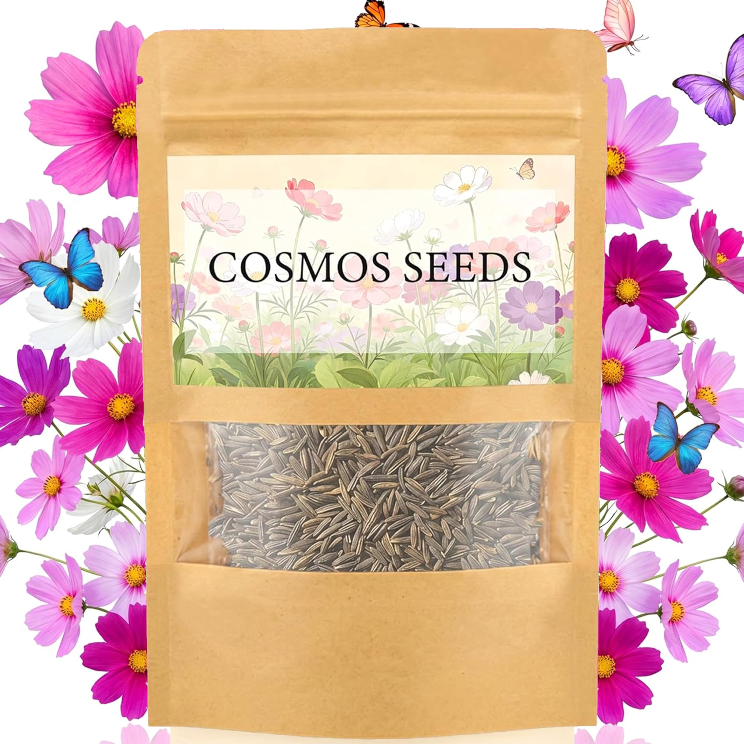 LUOJIBIE Cosmos Seeds Mix