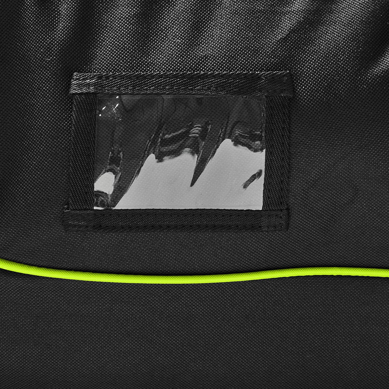 Black Crevice Sacca per sci nordico per 3 paia di sci di fondo, 210 cm, nero/giallo, Nero/Giallo, L, Borsa da sci