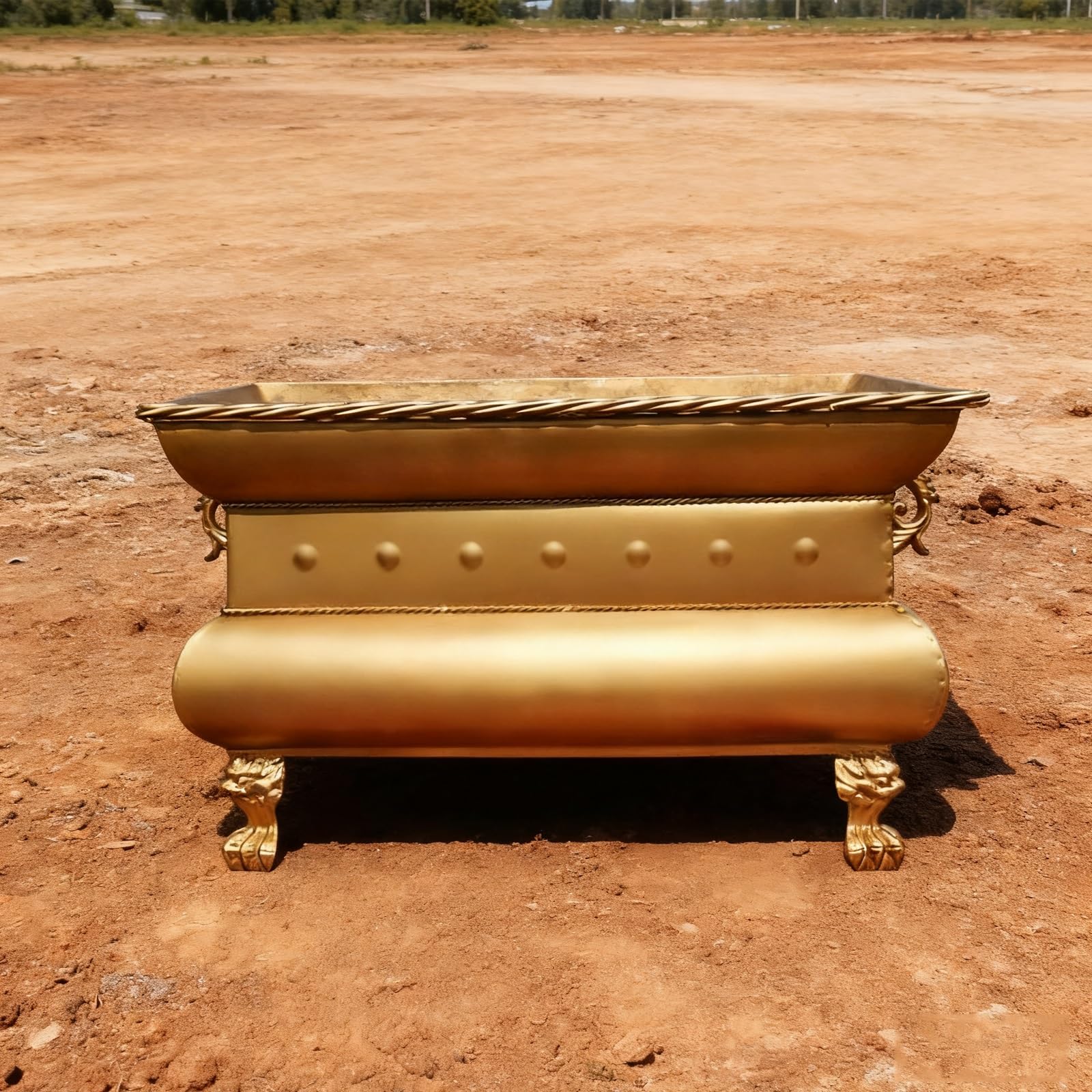 Barril de combustión para residuos de patio, hoguera al aire libre, incinerador, hoguera de mesa para hojas, papel, desechos domésticos, patas elevadas para patio y patio trasero