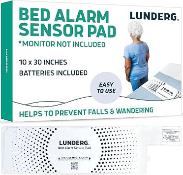 Lunderg Bed Alarm Pad 10" x 30" Pager NOT Included Wireless Replacement or Extra Sensor Pad for Lunderg Wireless Bed Alarm System Owners