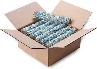 9" Sage Smudge Sticks Wholesale Bulk - Sustainably Grown for Spiritual Growth & Self Care (24 Bundles)