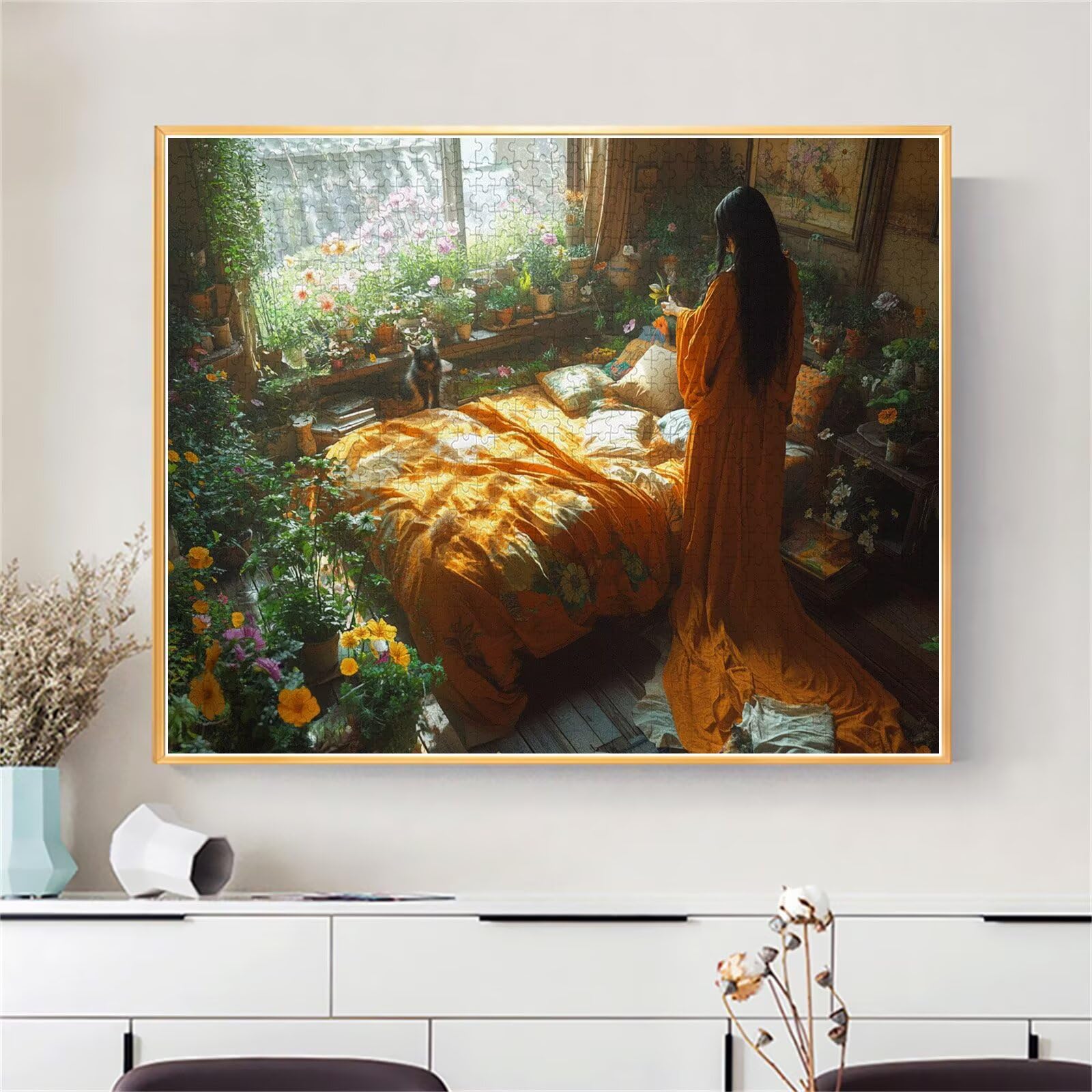 Puzzle Erwachsene 3000 Teile Zimmer Mädchen Educa Jigsaw für Kinder ab 8 Jahren Mädchen Jungen, Erwachsene Impossible Klassische Puzzles Schwer, Anspruchsvoll Spielspaß, Als Geschenke 81x122cm t-956