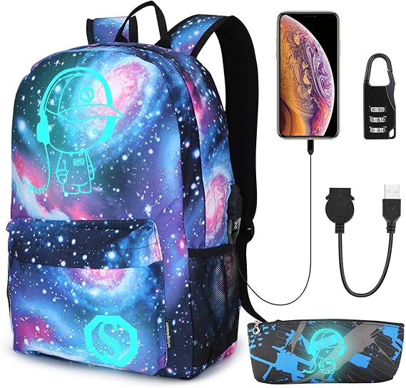 galaxy backpacks for school