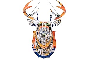 BEER DEER Busch Light Camo Deer Head 3D Cardboard Mount Wall